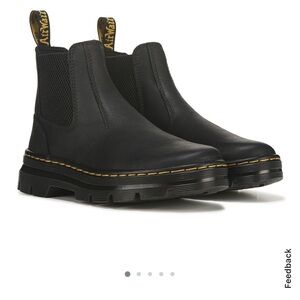Dr. Martens Black Leather Boots